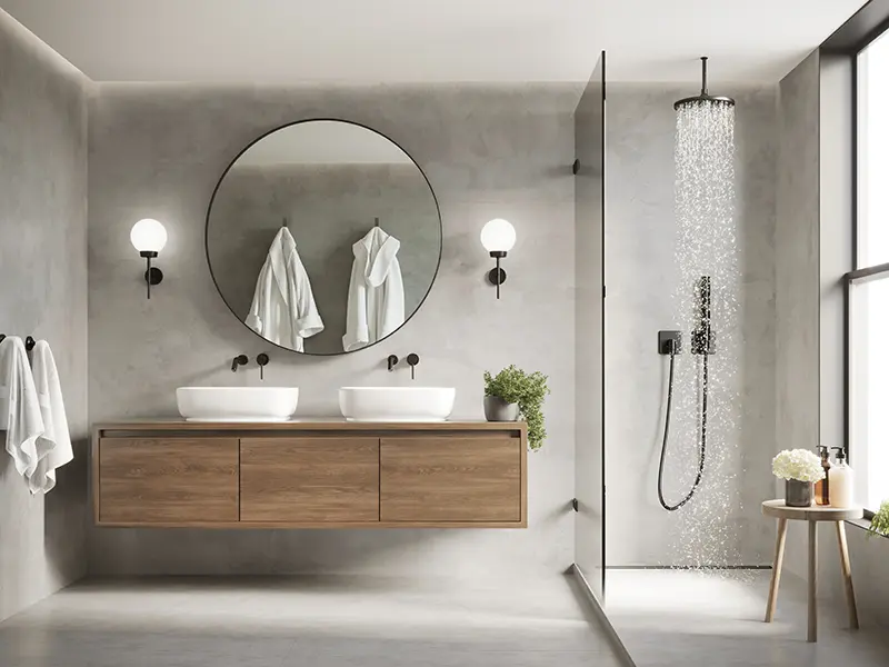 modernes Badezimmerdesign