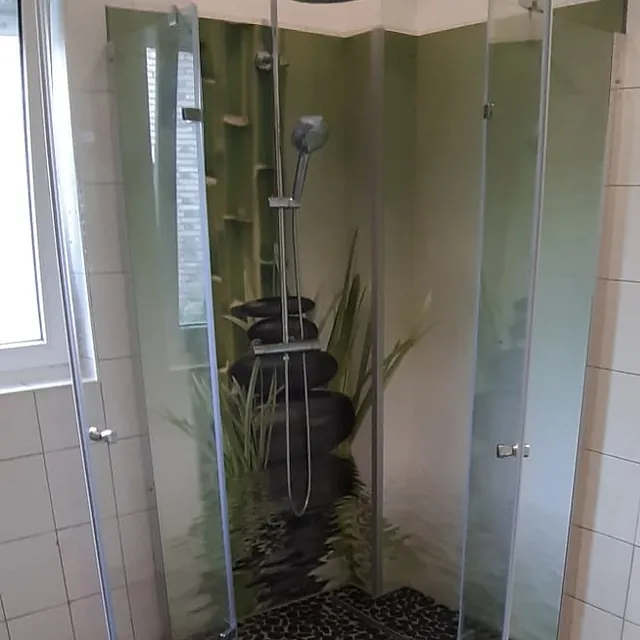 Finales Bad mit Dusche